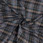 Preview: Viskose - Check Lurex - old rose/dusty blue